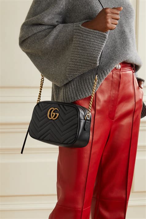 gucci marmont striped bag|Gucci Marmont bag small size.